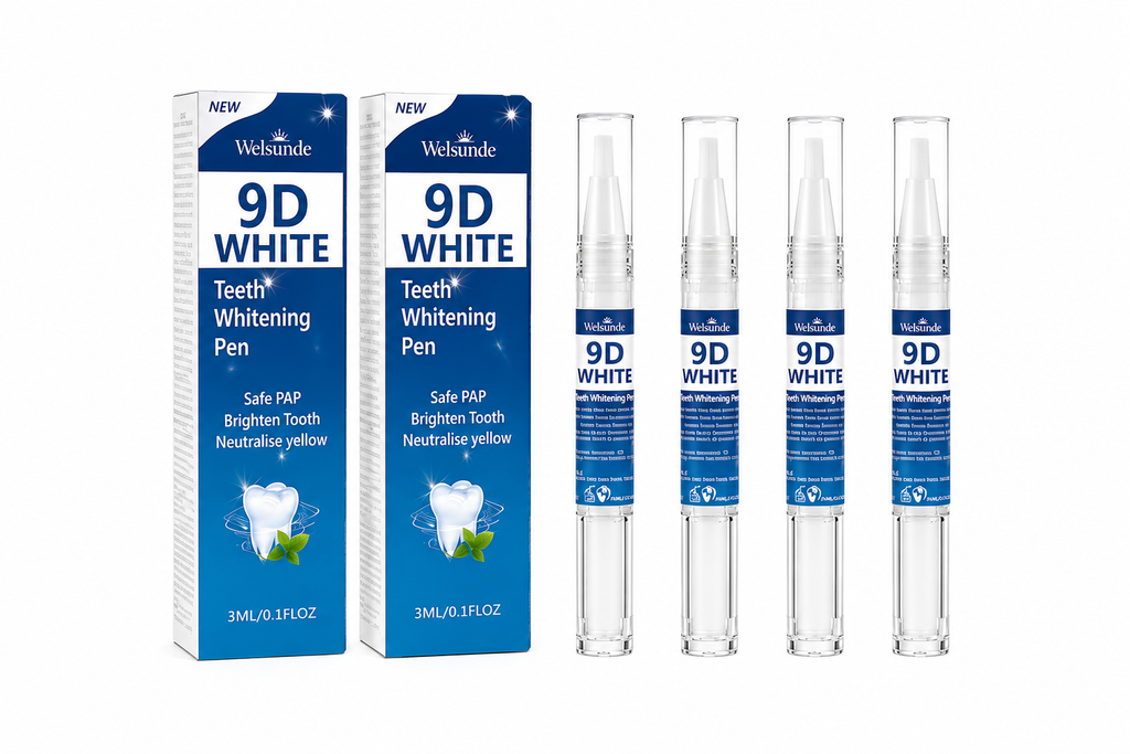 PAP Tandenpen Set (4 stuks) – Dagelijkse Whitening met PAP-Formule